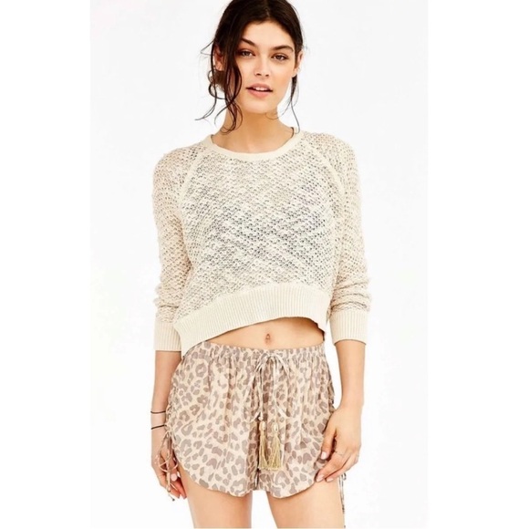 Faithfull The Brand Drapey Cheetah Shorts M - Picture 1 of 7
